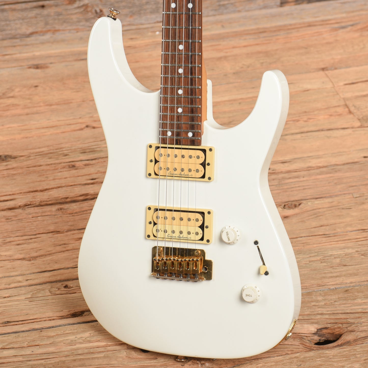 Grover Jackson FU.IG 37 Dinky White 1996 Electric Guitars / Solid Body