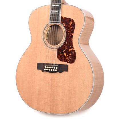 Guild USA F-512E Maple Jumbo 12-String Sitka/Archback Maple Blonde Acoustic Guitars / 12-String