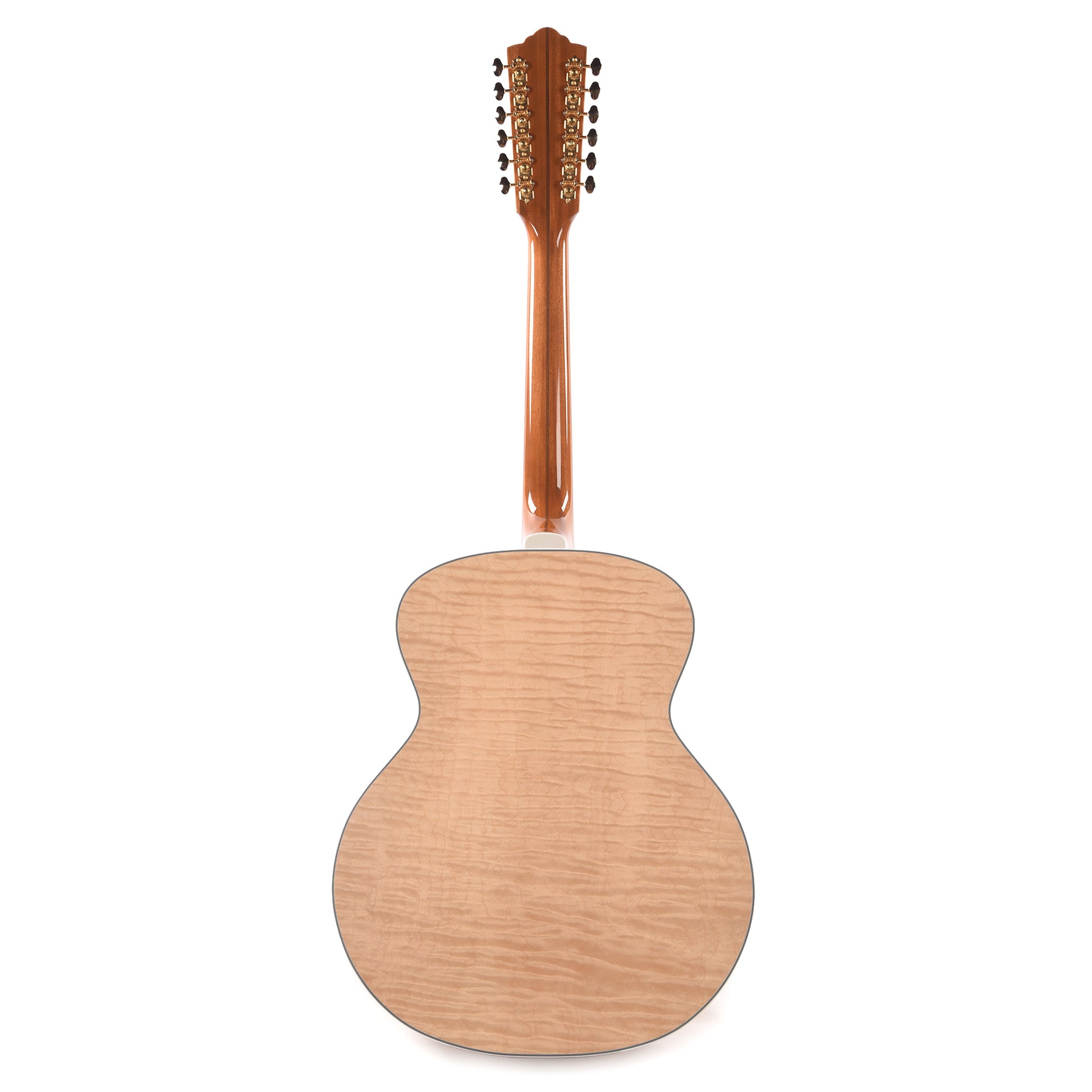 Guild USA F-512E Maple Jumbo 12-String Sitka/Archback Maple Blonde Acoustic Guitars / 12-String