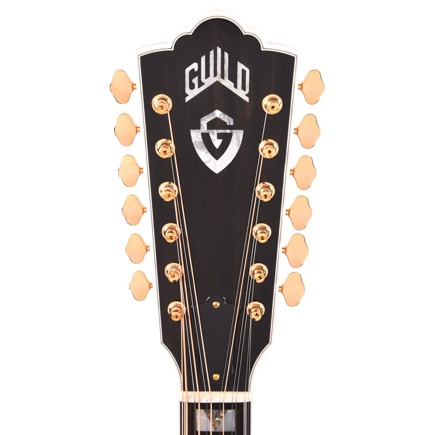 Guild USA F-512E Maple Jumbo 12-String Sitka/Archback Maple Blonde Acoustic Guitars / 12-String