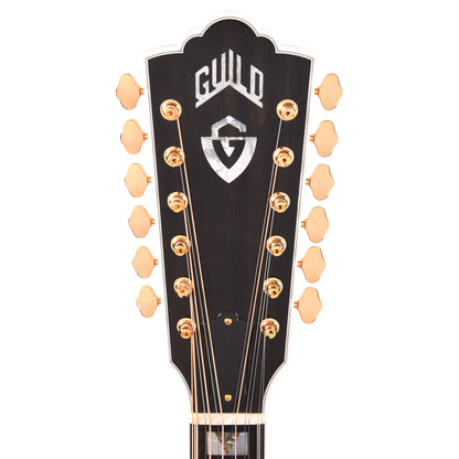 Guild USA F-512E Maple Jumbo 12-String Sitka/Archback Maple Blonde Acoustic Guitars / 12-String