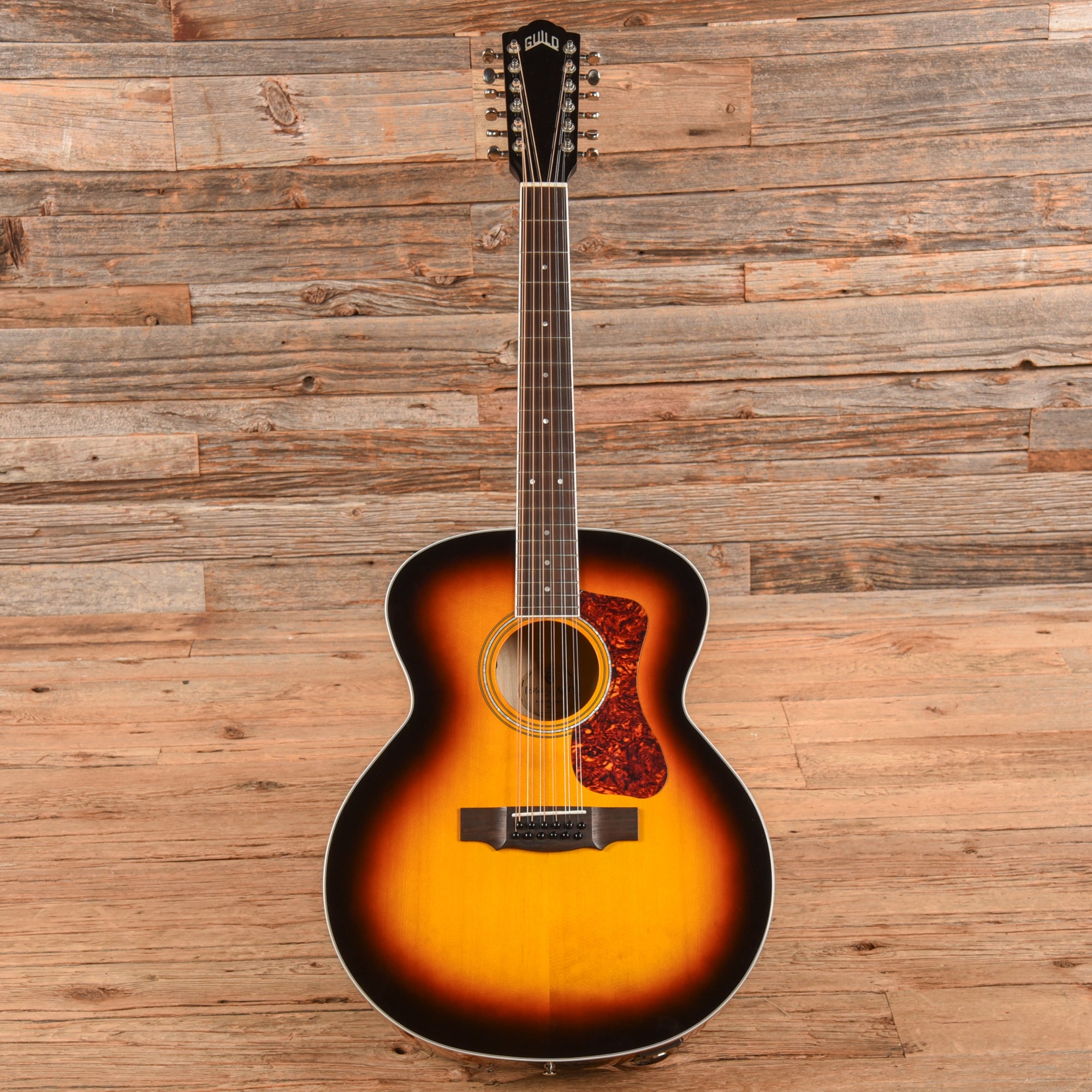 Guild Westerly F-2512E Archback Deluxe Maple Jumbo 12-String Antique Burst Acoustic Guitars / 12-String