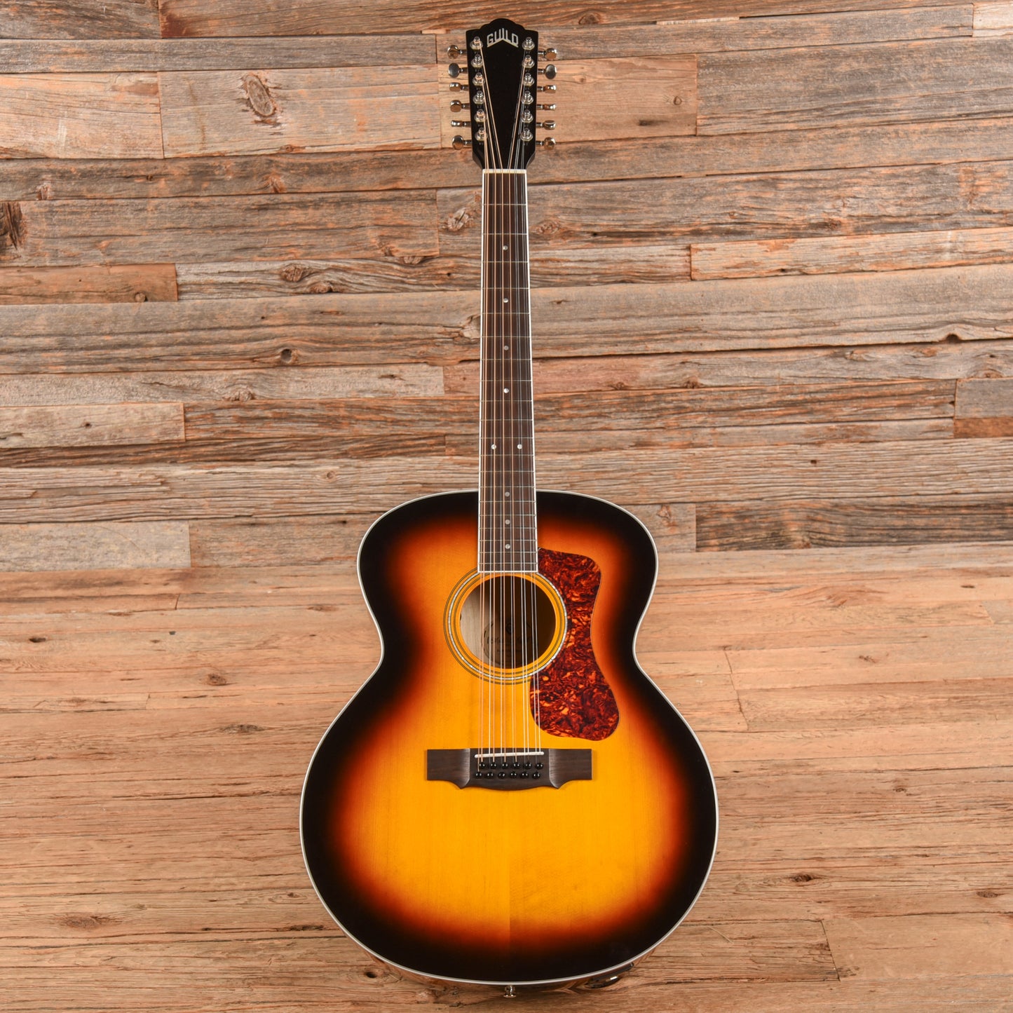 Guild Westerly F-2512E Archback Deluxe Maple Jumbo 12-String Antique Burst Acoustic Guitars / 12-String
