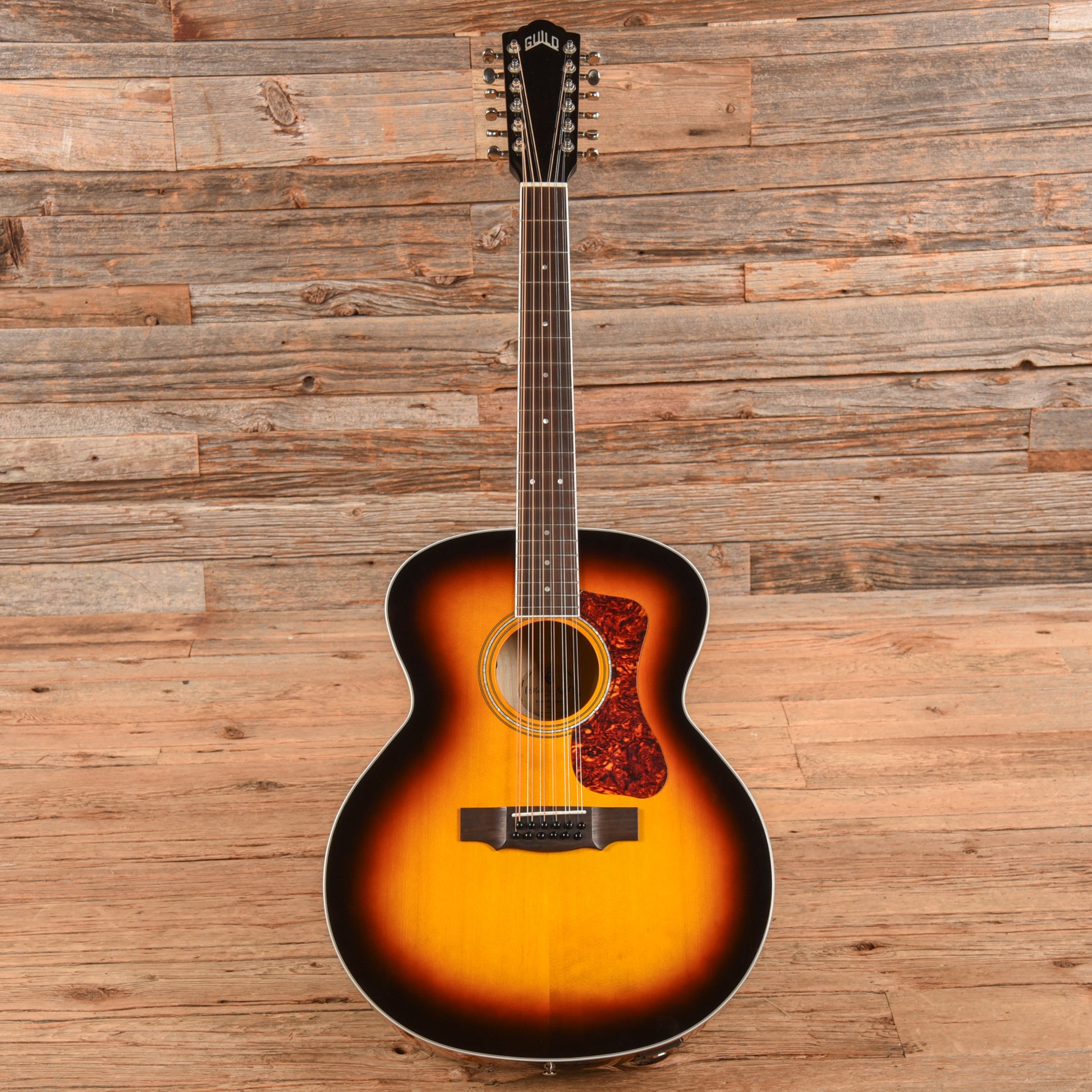 Guild Westerly F-2512E Archback Deluxe Maple Jumbo 12-String Antique Burst Acoustic Guitars / 12-String