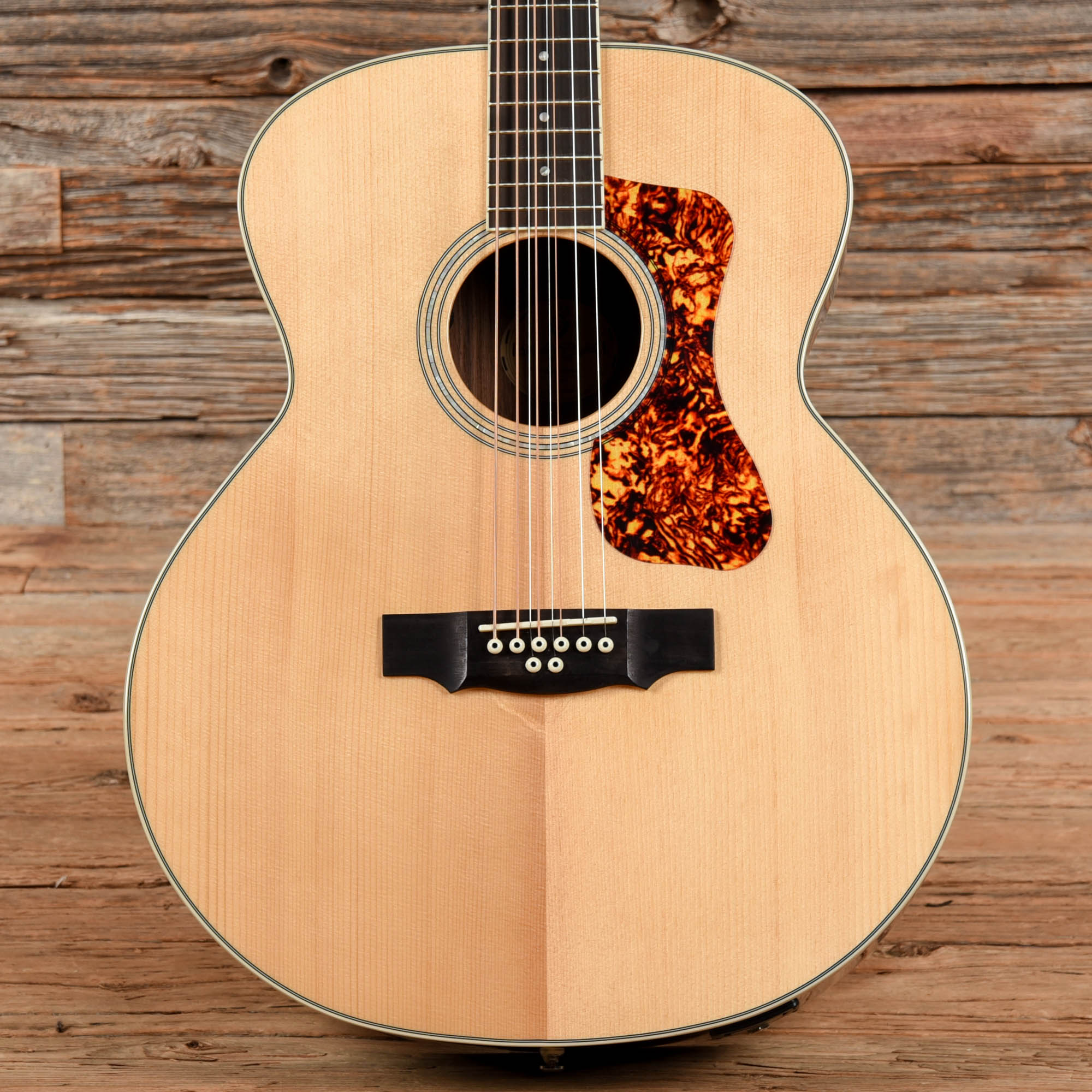 Guild BT-258E Deluxe Natural GB Natural Acoustic Guitars / Baritone