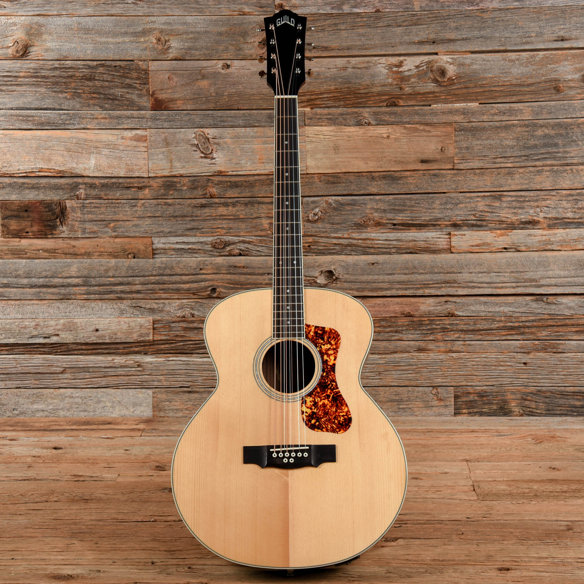 Guild BT-258E Deluxe Natural GB Natural Acoustic Guitars / Baritone