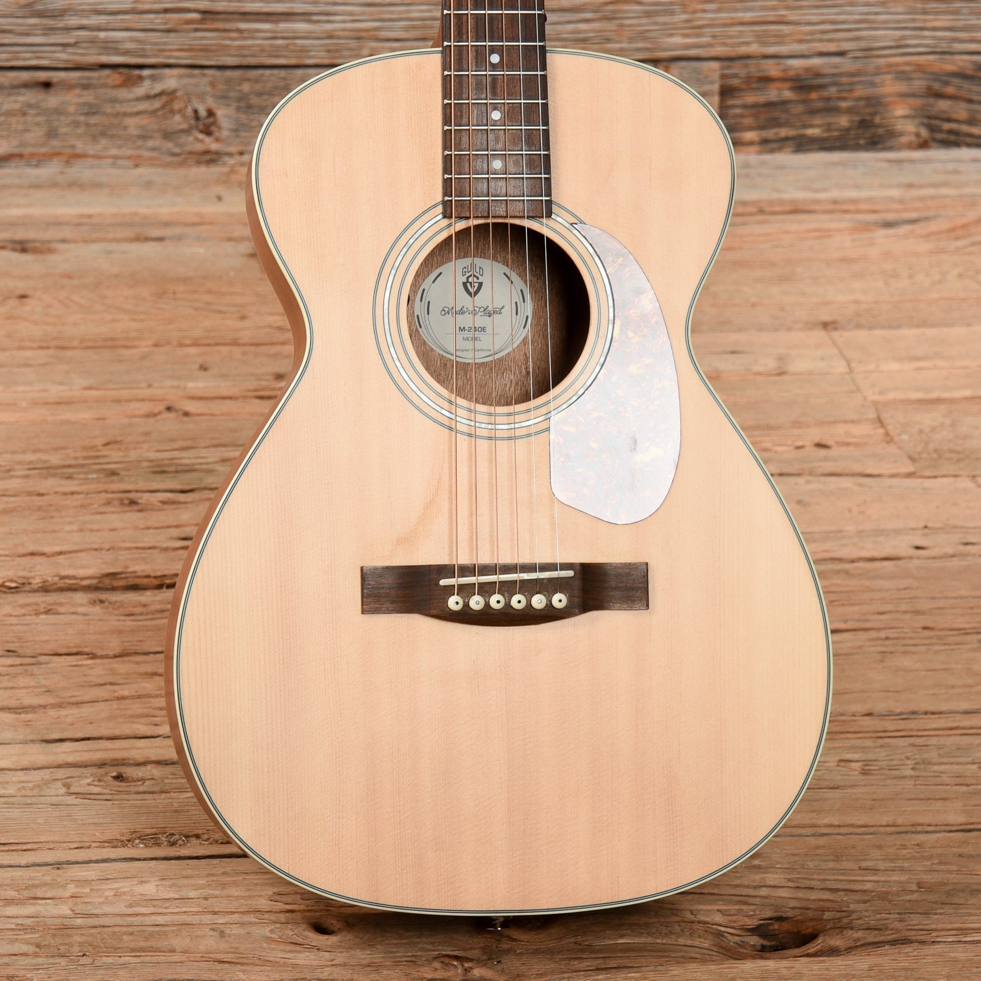Guild Westerly Collection M-240E Natural 2022 Acoustic Guitars / Concert