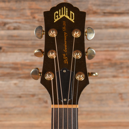 Guild 25th Anniversary D25 NT Natural Acoustic Guitars / Dreadnought