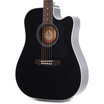 Guild D-140CE Dreadnought Black Acoustic Guitars / Dreadnought