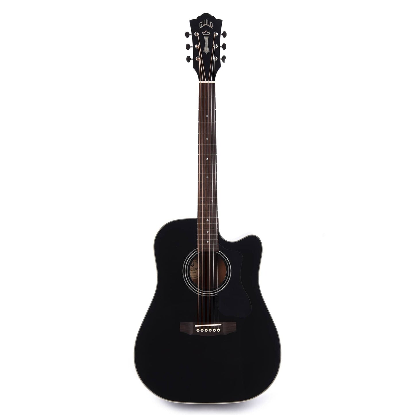 Guild D-140CE Dreadnought Black Acoustic Guitars / Dreadnought