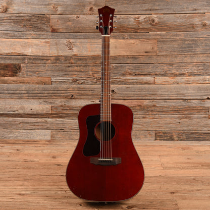 Guild D-25 Cherry 1976 LEFTY Acoustic Guitars / Dreadnought