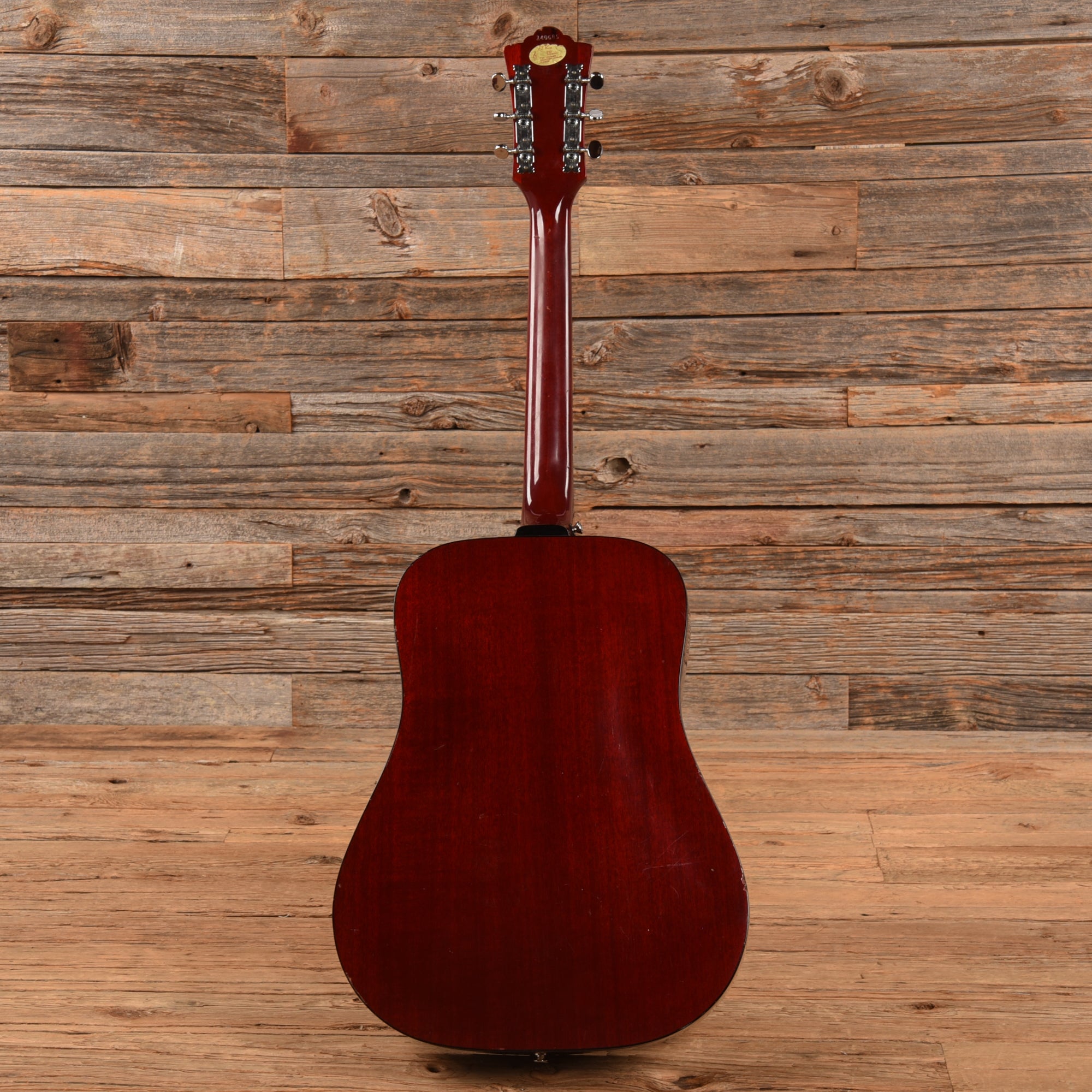 Guild D-25 Cherry 1976 LEFTY Acoustic Guitars / Dreadnought