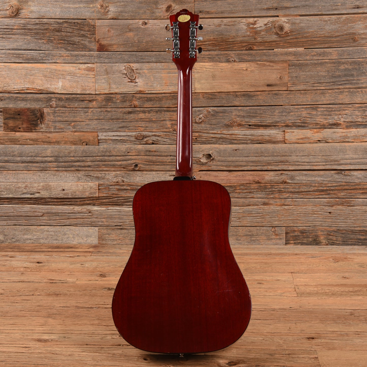 Guild D-25 Cherry 1976 LEFTY Acoustic Guitars / Dreadnought