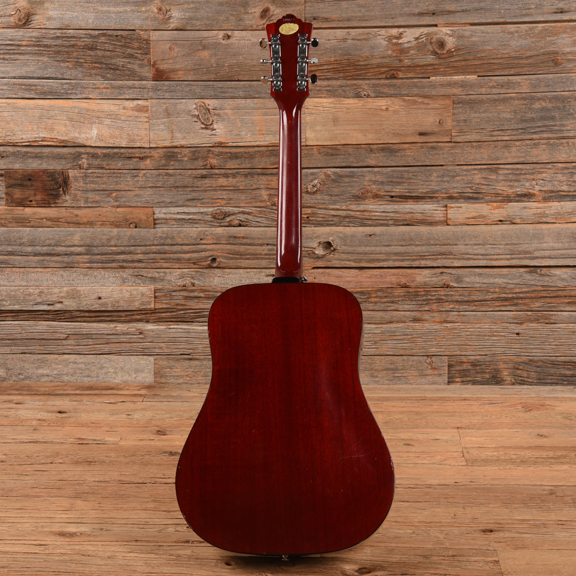 Guild D-25 Cherry 1976 LEFTY Acoustic Guitars / Dreadnought