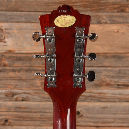 Guild D-25 Cherry 1976 LEFTY Acoustic Guitars / Dreadnought