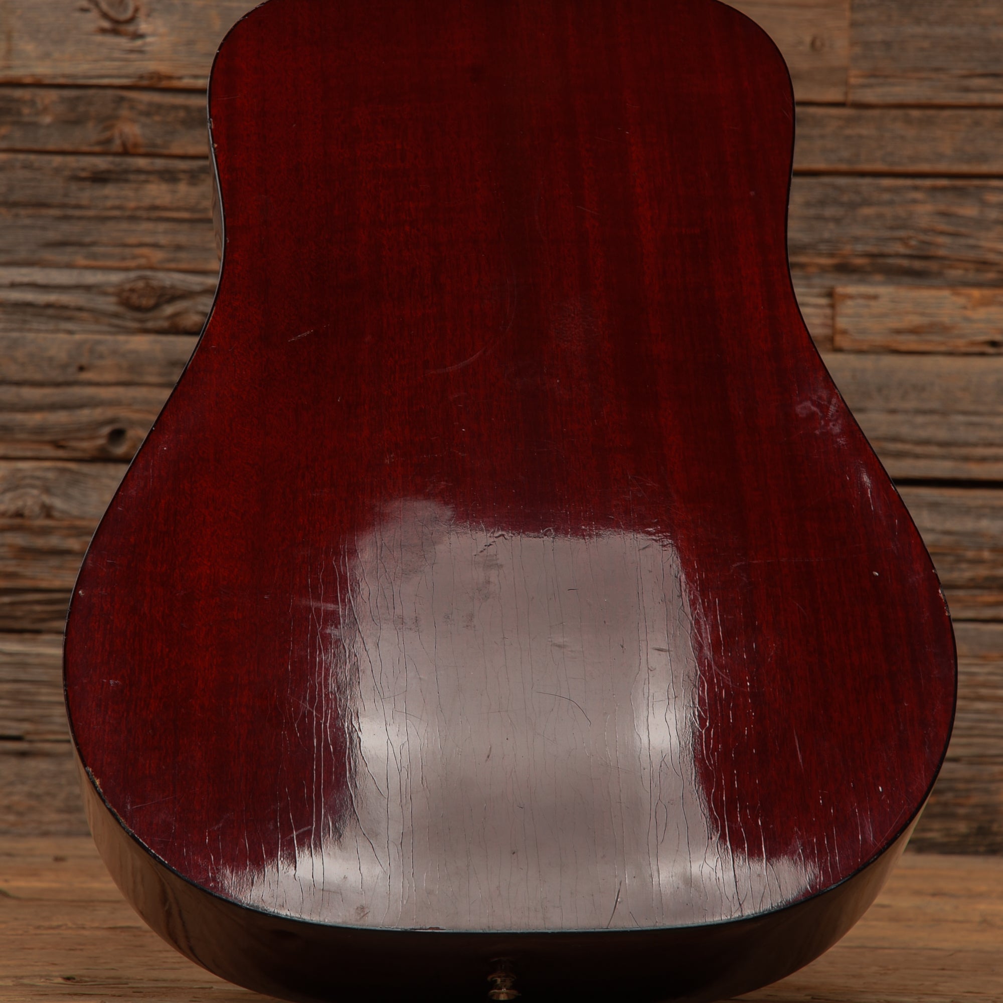 Guild D-25 Cherry 1976 LEFTY Acoustic Guitars / Dreadnought