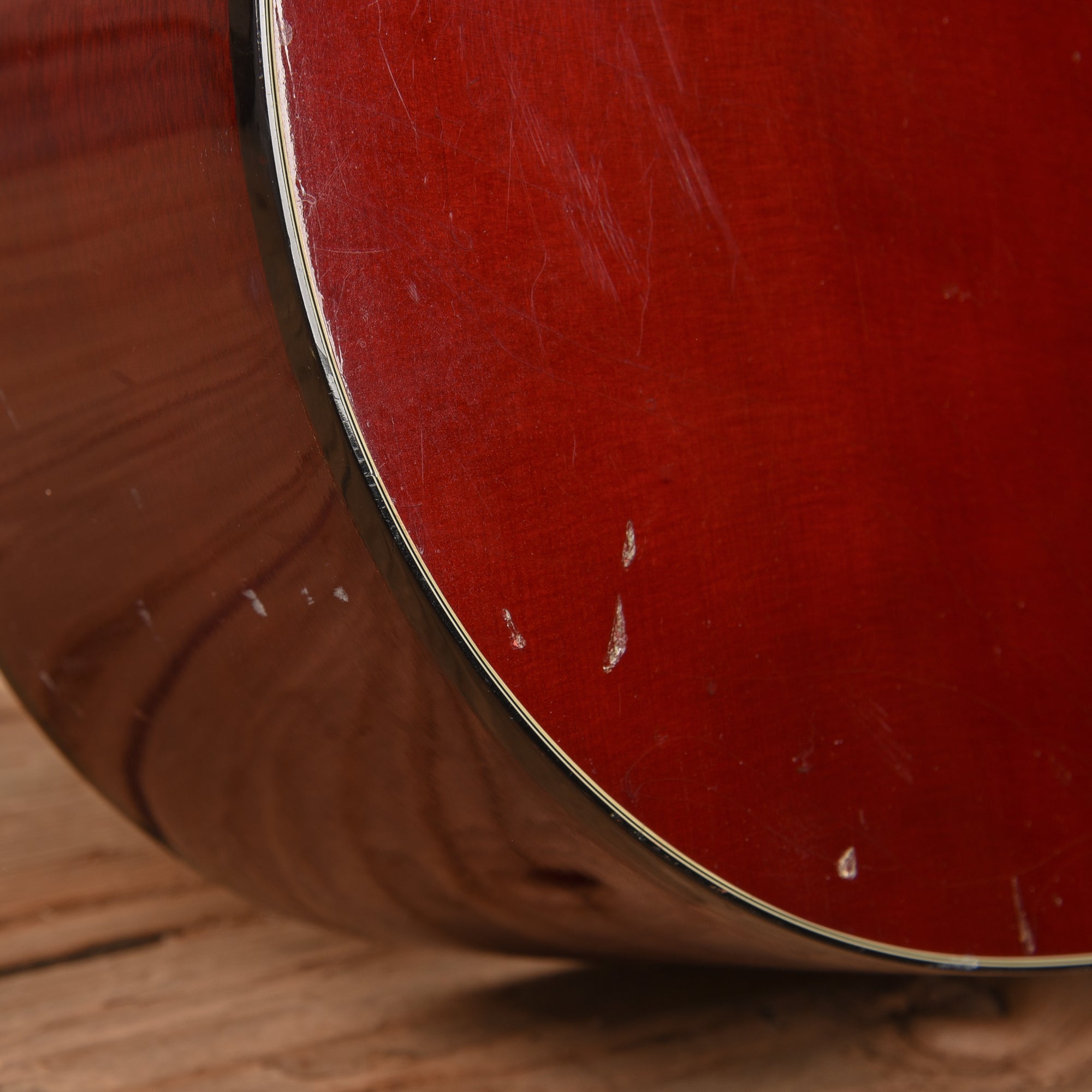 Guild D-25 Cherry 1976 LEFTY Acoustic Guitars / Dreadnought