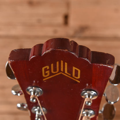 Guild D-25 Cherry 1976 LEFTY Acoustic Guitars / Dreadnought