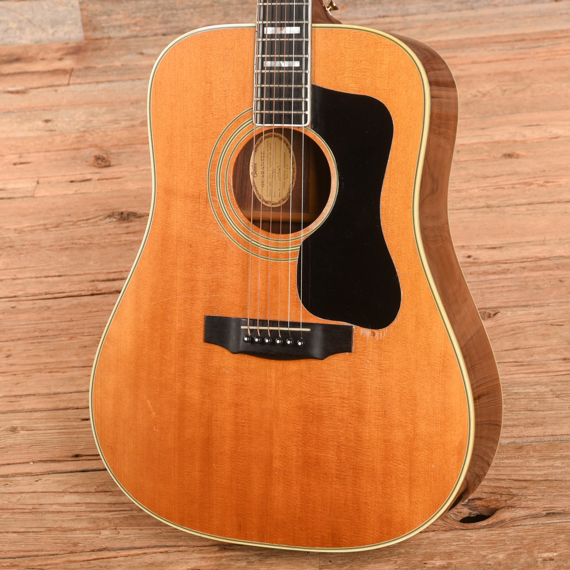 Guild D-55 Natural 1978 Acoustic Guitars / Dreadnought