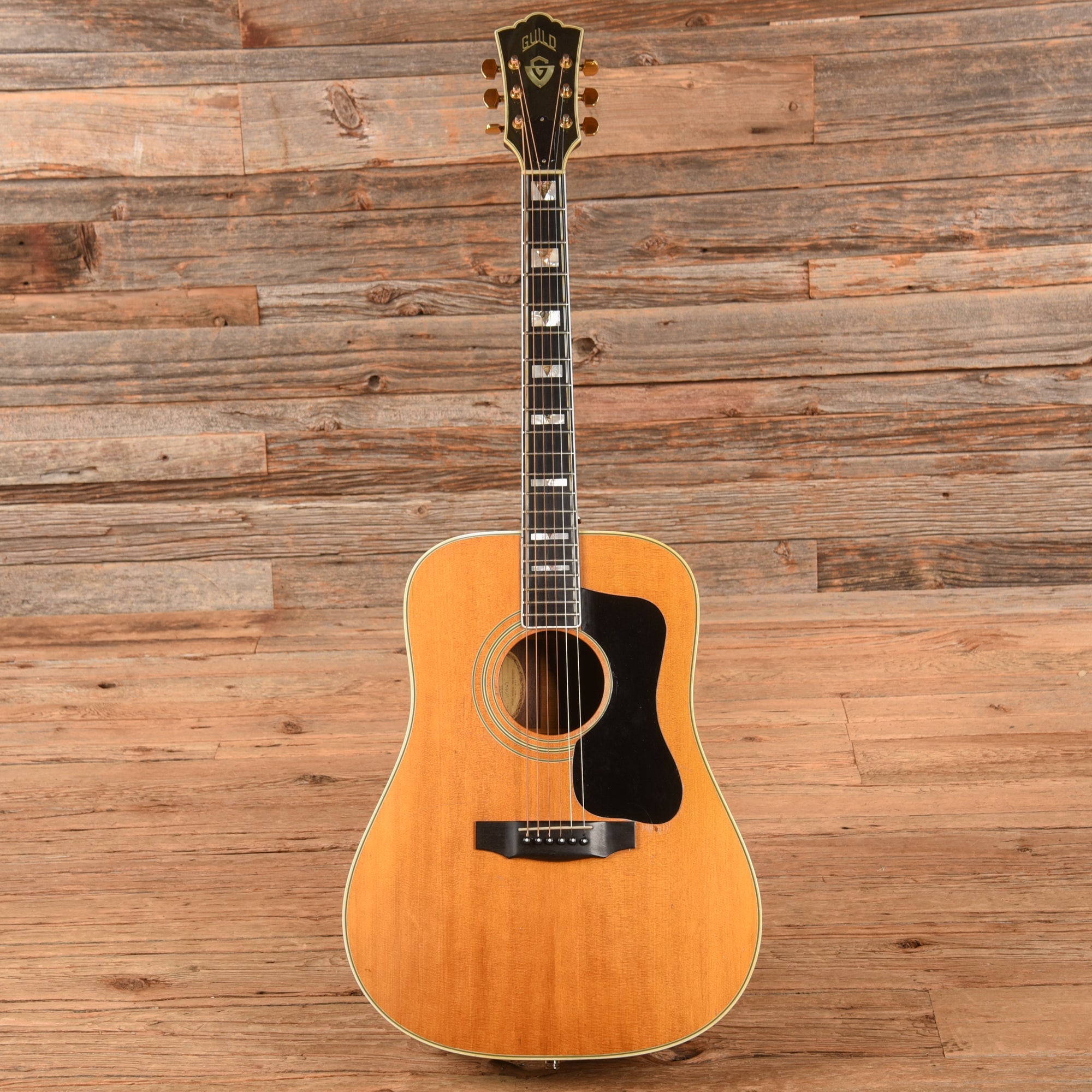 Guild D-55 Natural 1978 Acoustic Guitars / Dreadnought