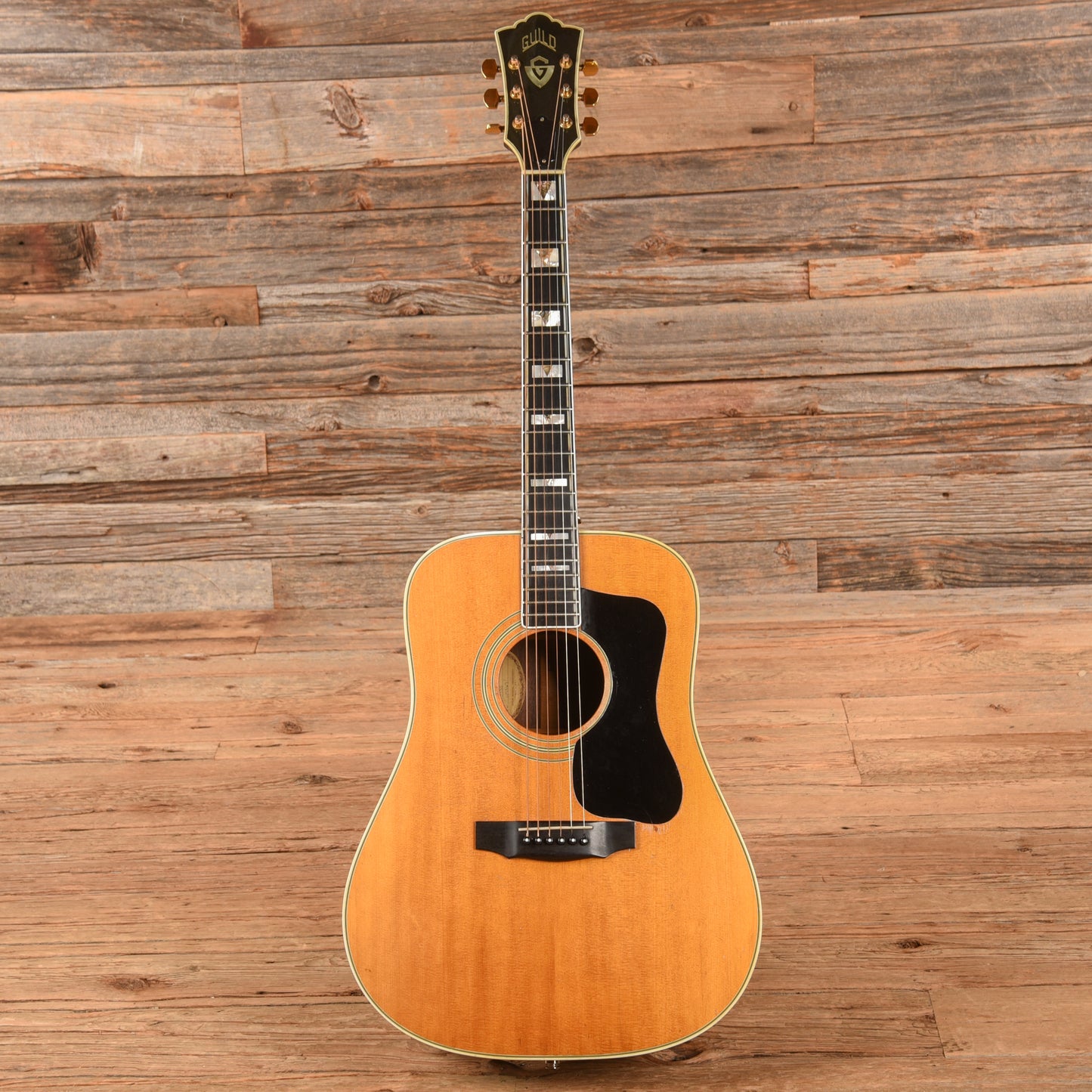 Guild D-55 Natural 1978 Acoustic Guitars / Dreadnought
