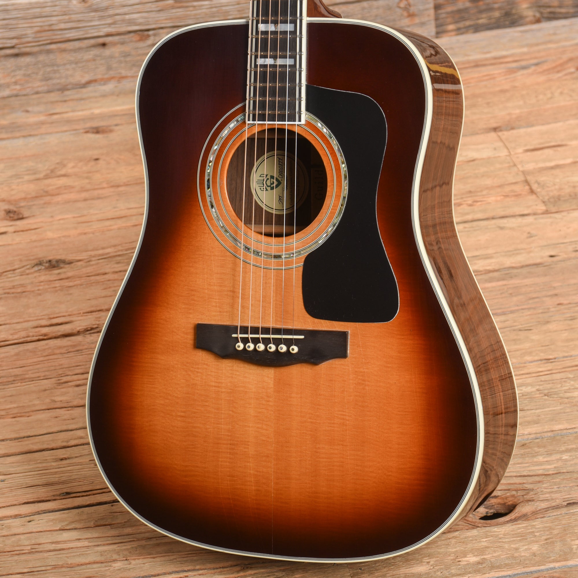 Guild D-55 Sunburst Acoustic Guitars / Dreadnought