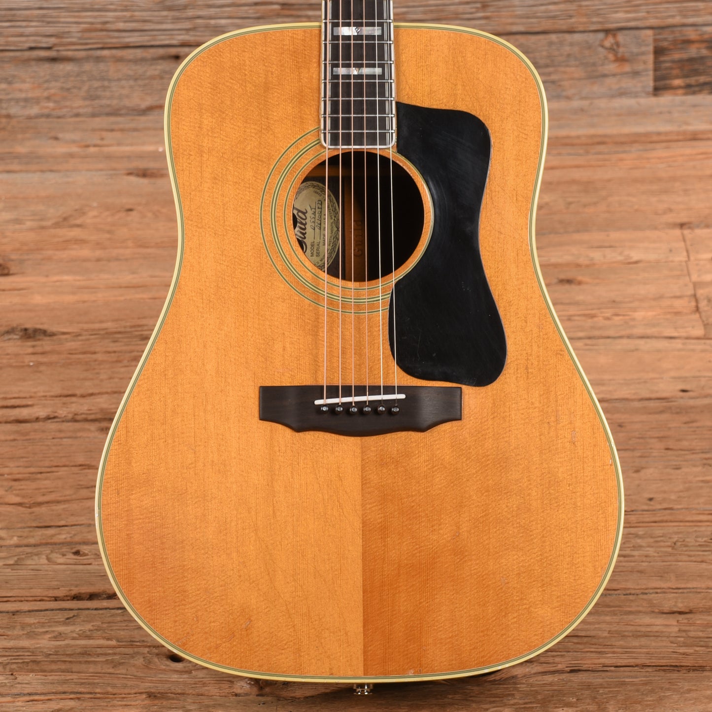 Guild D-55NT Natural 1980 Acoustic Guitars / Dreadnought