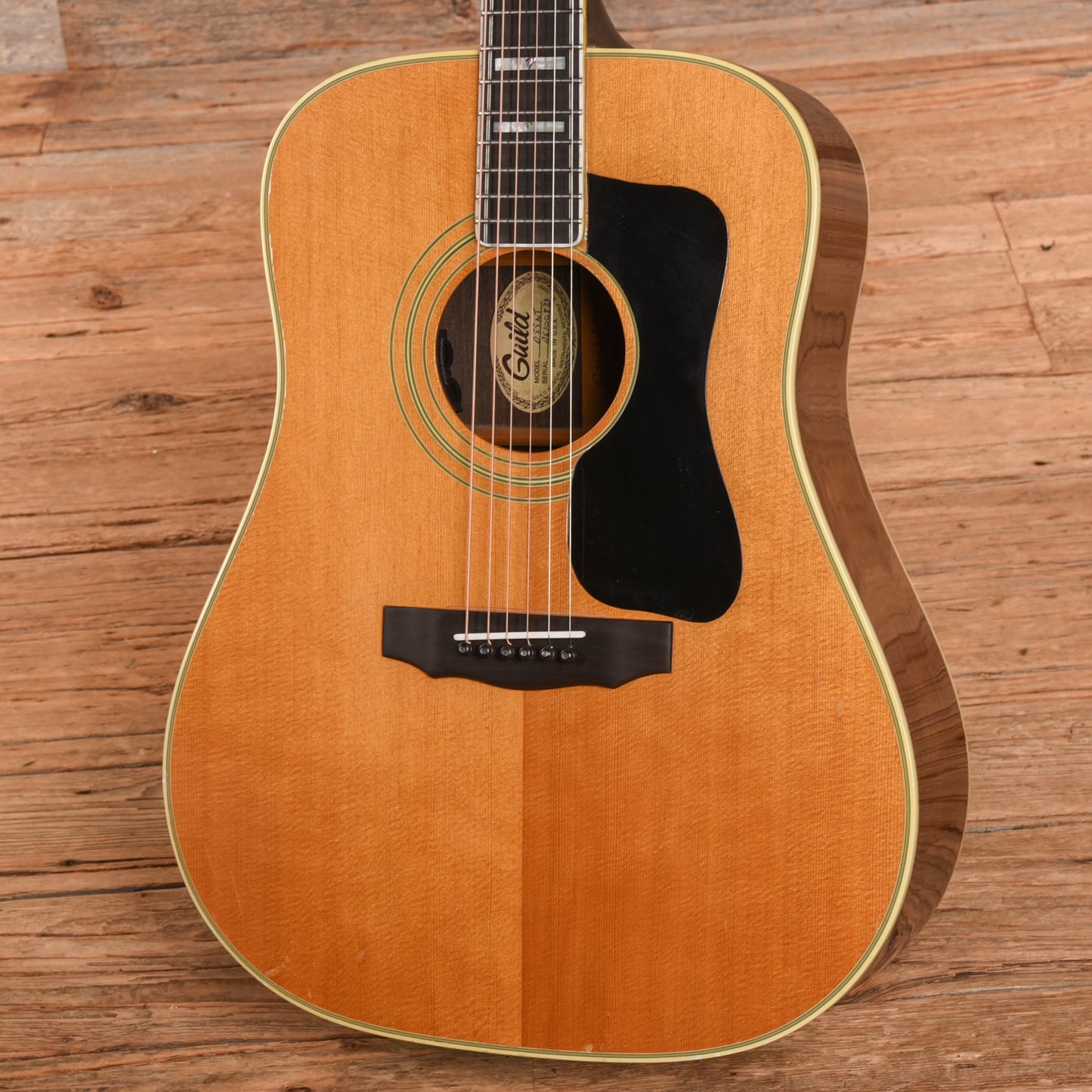 Guild D-55NT Natural 1980 Acoustic Guitars / Dreadnought