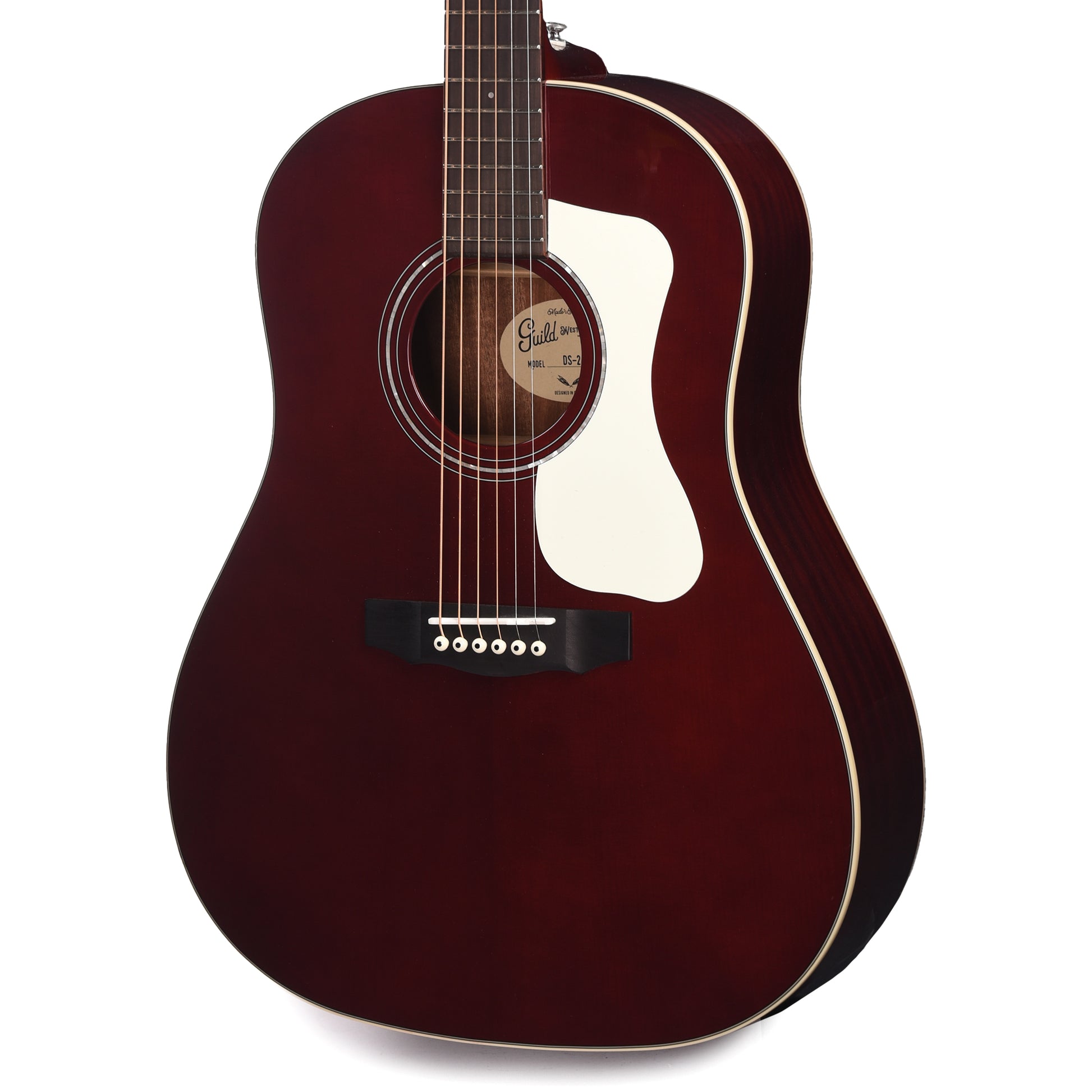 Guild DS-240 Memoir Slope Shoulder Acoustic Guitar Wine Red Acoustic Guitars / Dreadnought