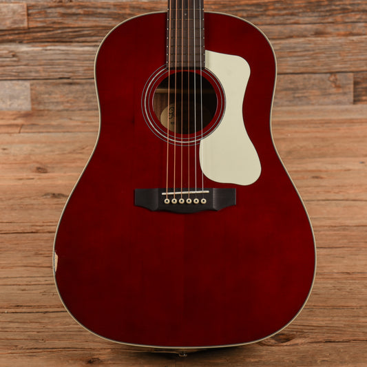 Guild DS-240 Memoir Slope Shoulder Acoustic Guitar Wine Red Acoustic Guitars / Dreadnought