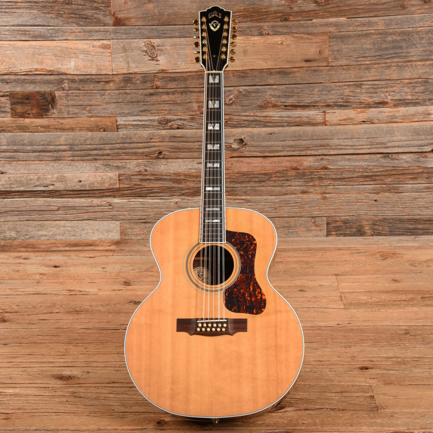 Guild F512 Natural Acoustic Guitars / Dreadnought