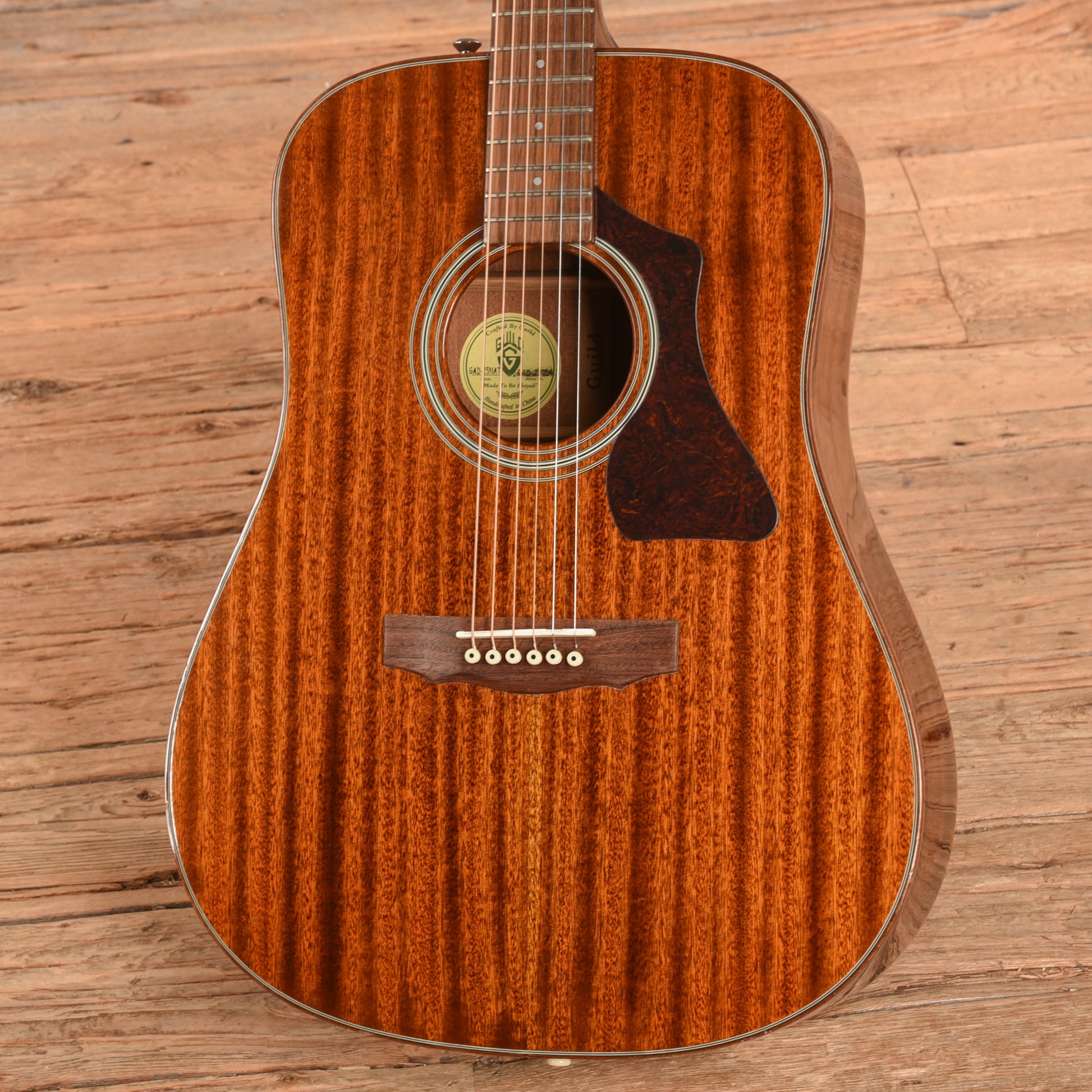 Guild GAD-25 Natural Acoustic Guitars / Dreadnought