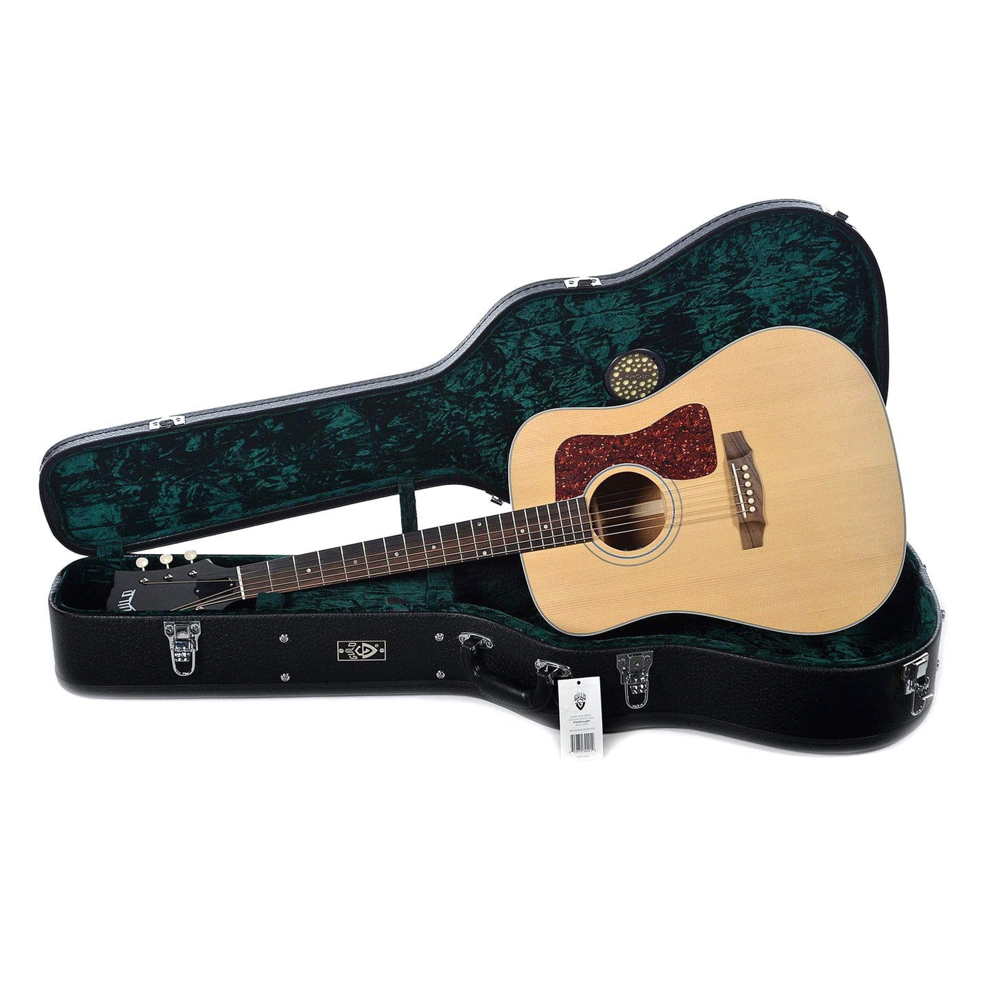 Guild USA D-40 Dreadnought Sitka Spruce/Mahogany Natural w/LR Baggs Pickup Acoustic Guitars / Dreadnought