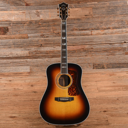 Guild USA D-55E Sunburst 2024 Acoustic Guitars / Dreadnought