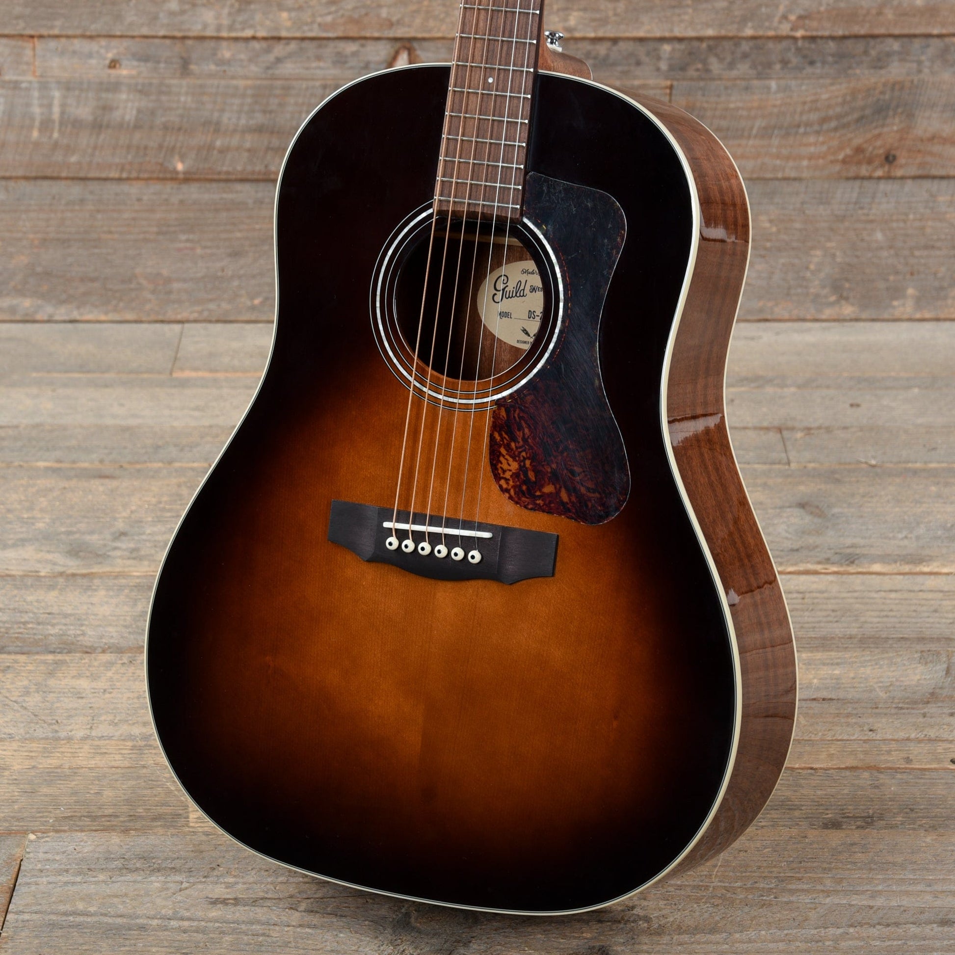 Guild Westerly DS-240 Memoir Dreadnought Slope Shoulder Vintage Sunburst Acoustic Guitars / Dreadnought