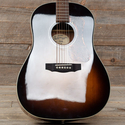 Guild Westerly DS-240 Memoir Dreadnought Slope Shoulder Vintage Sunburst Acoustic Guitars / Dreadnought