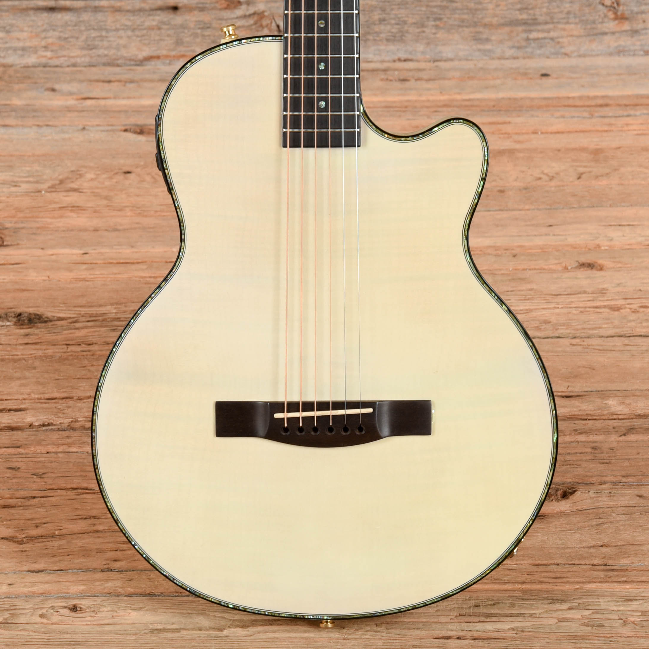 Guild Custom Shop S7CE Peregrine Natural Acoustic Guitars