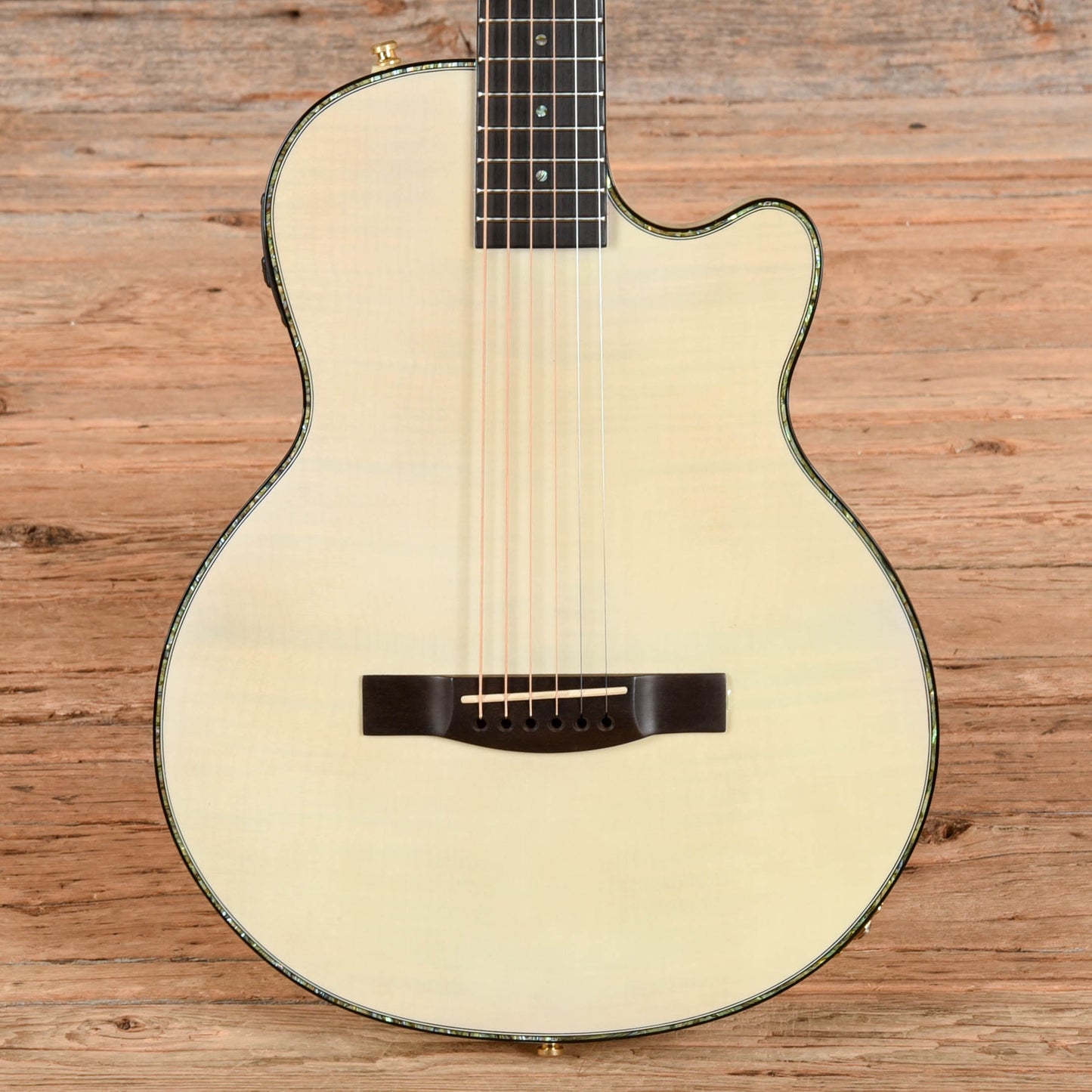 Guild Custom Shop S7CE Peregrine Natural Acoustic Guitars