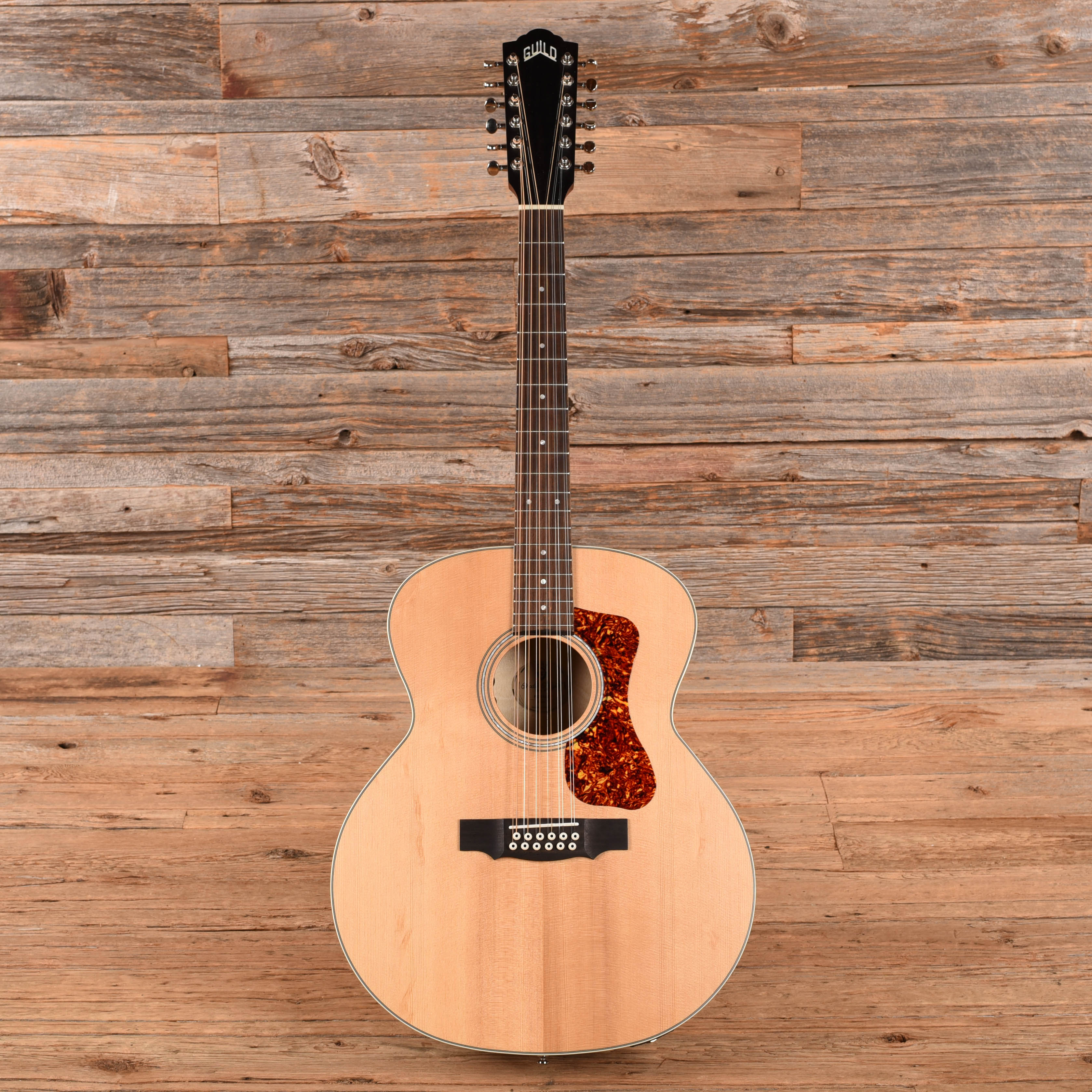 Guild F-2512E Natural Acoustic Guitars