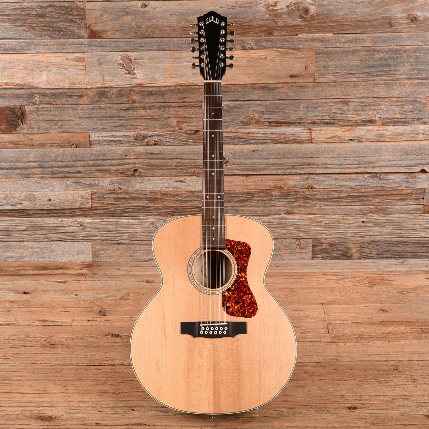 Guild F-2512E Natural Acoustic Guitars
