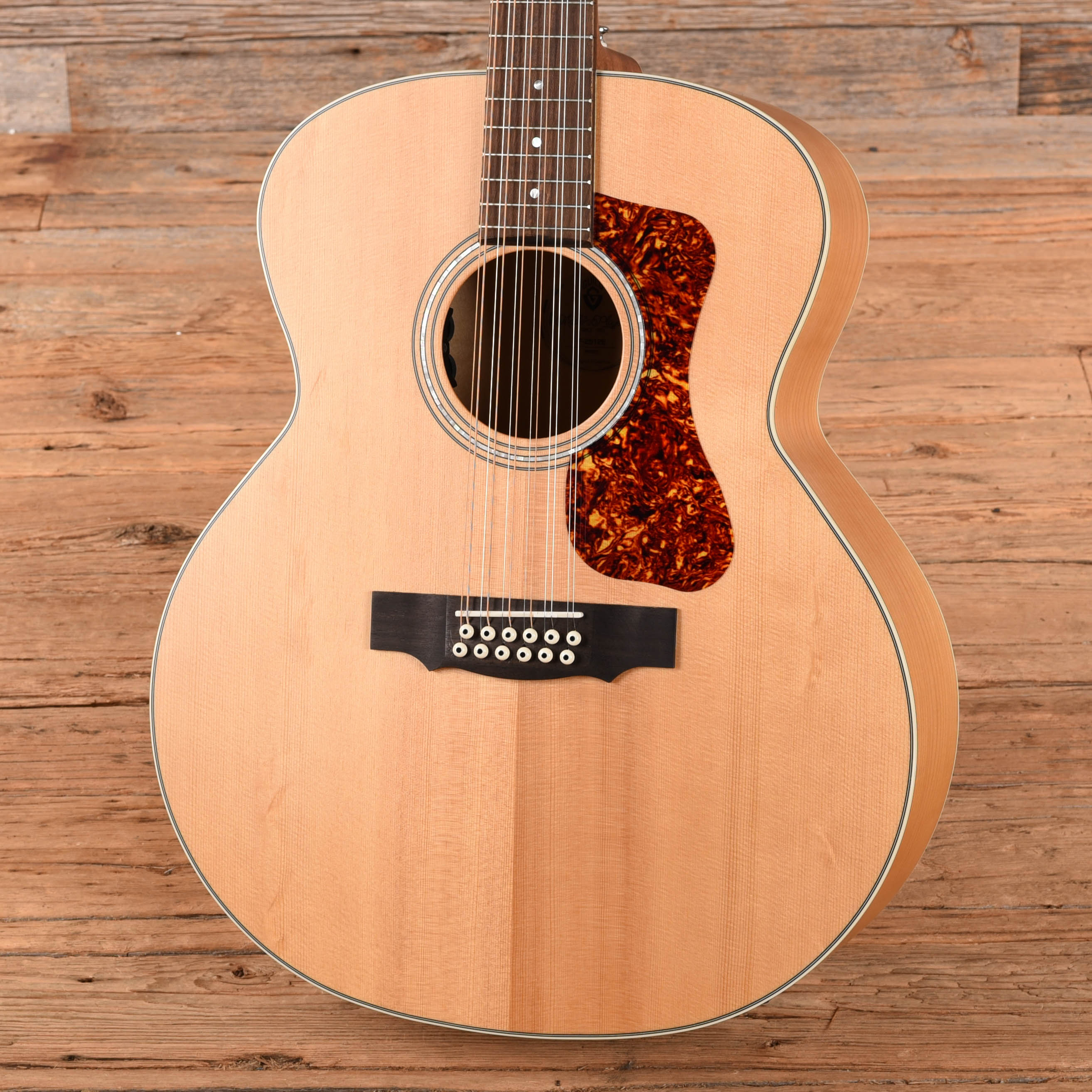 Guild F-2512E Natural Acoustic Guitars
