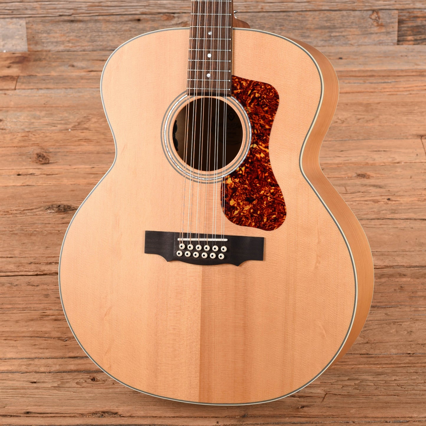 Guild F-2512E Natural Acoustic Guitars