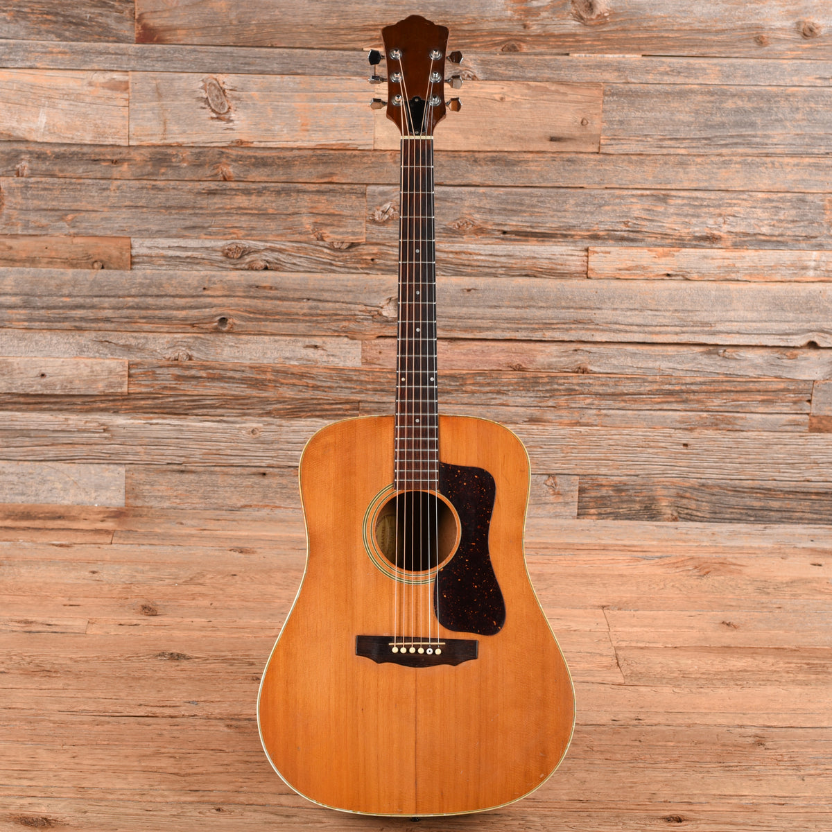 Guild G-37 Natural 1970s Acoustic Guitars