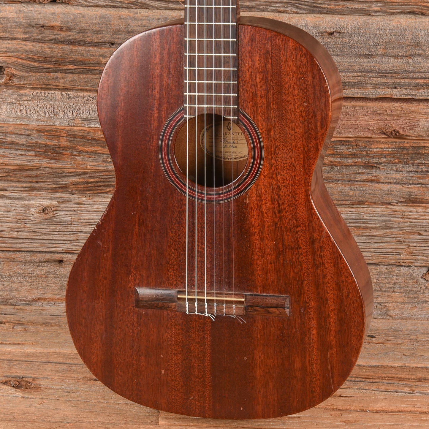 Guild Mark I Folk Guitar Natural 1969 Acoustic Guitars