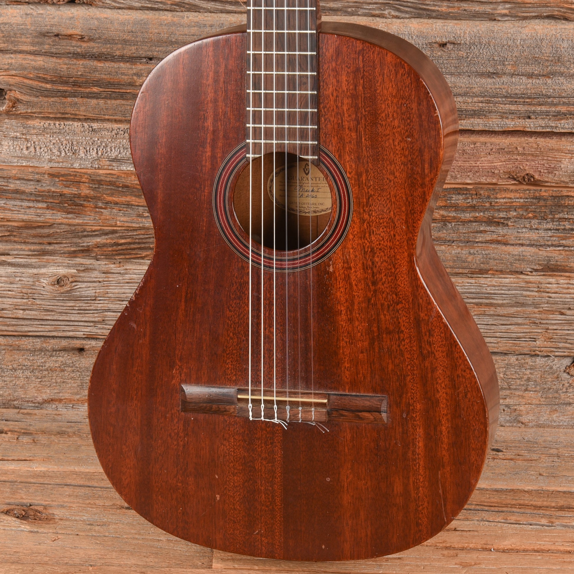 Guild Mark I Folk Guitar Natural 1969 Acoustic Guitars