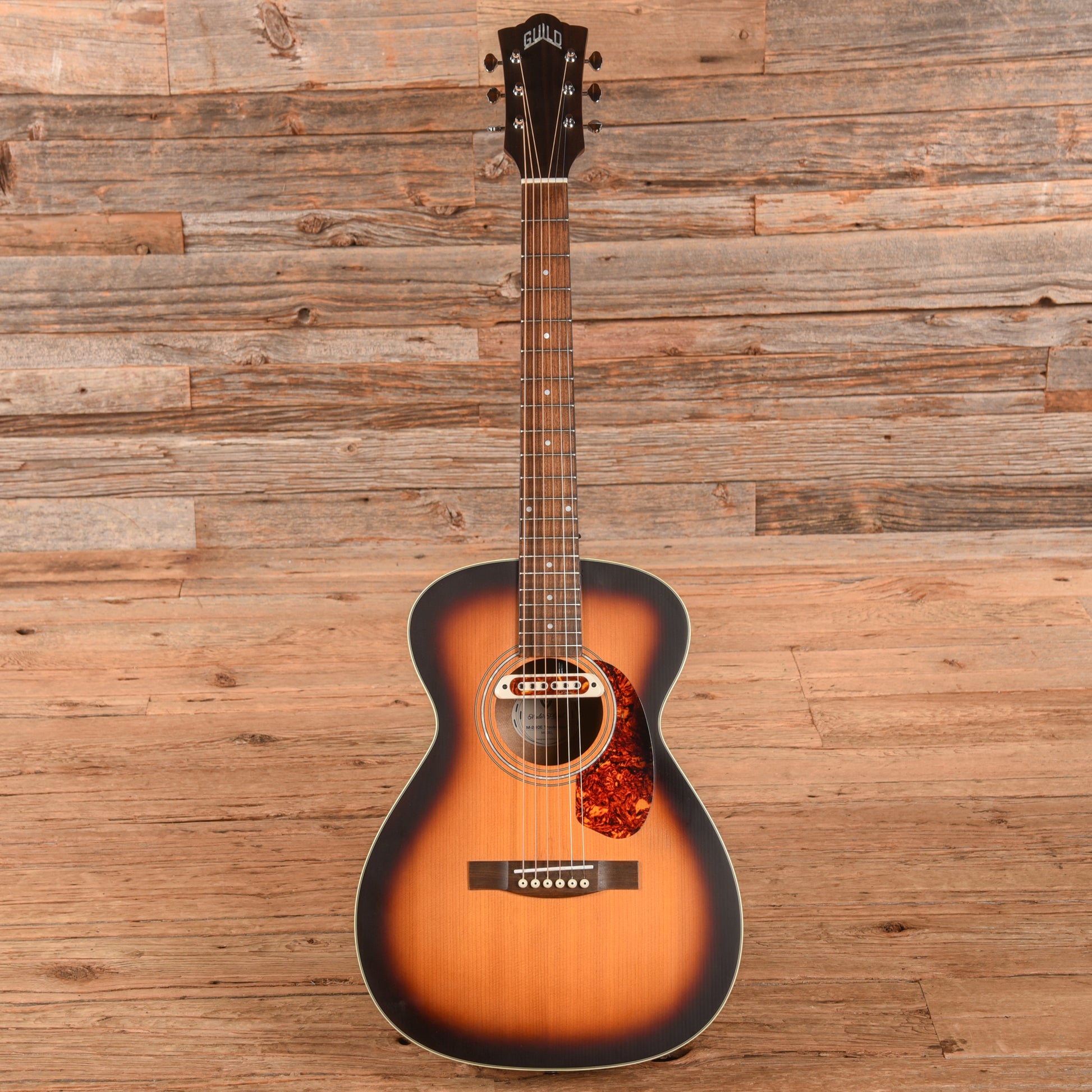 Guild Westerly M-240E Troubador Sunburst Acoustic Guitars