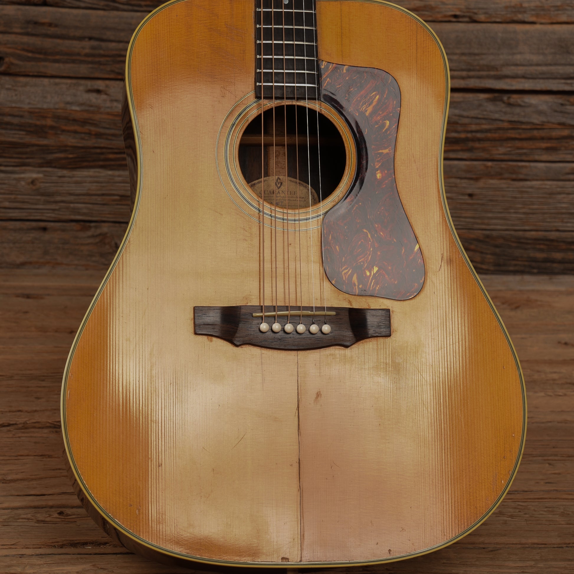 Guild D50NT Natural 1970s Acoustic Guitars / Jumbo