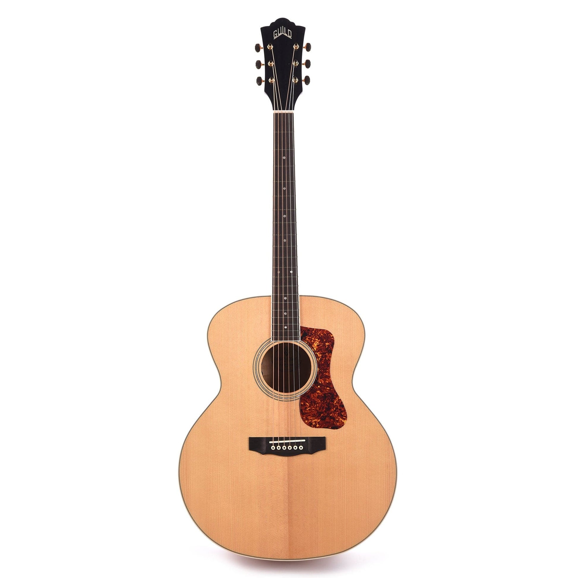 Guild F-250E Deluxe Maple Jumbo Blonde Acoustic Guitars / Jumbo