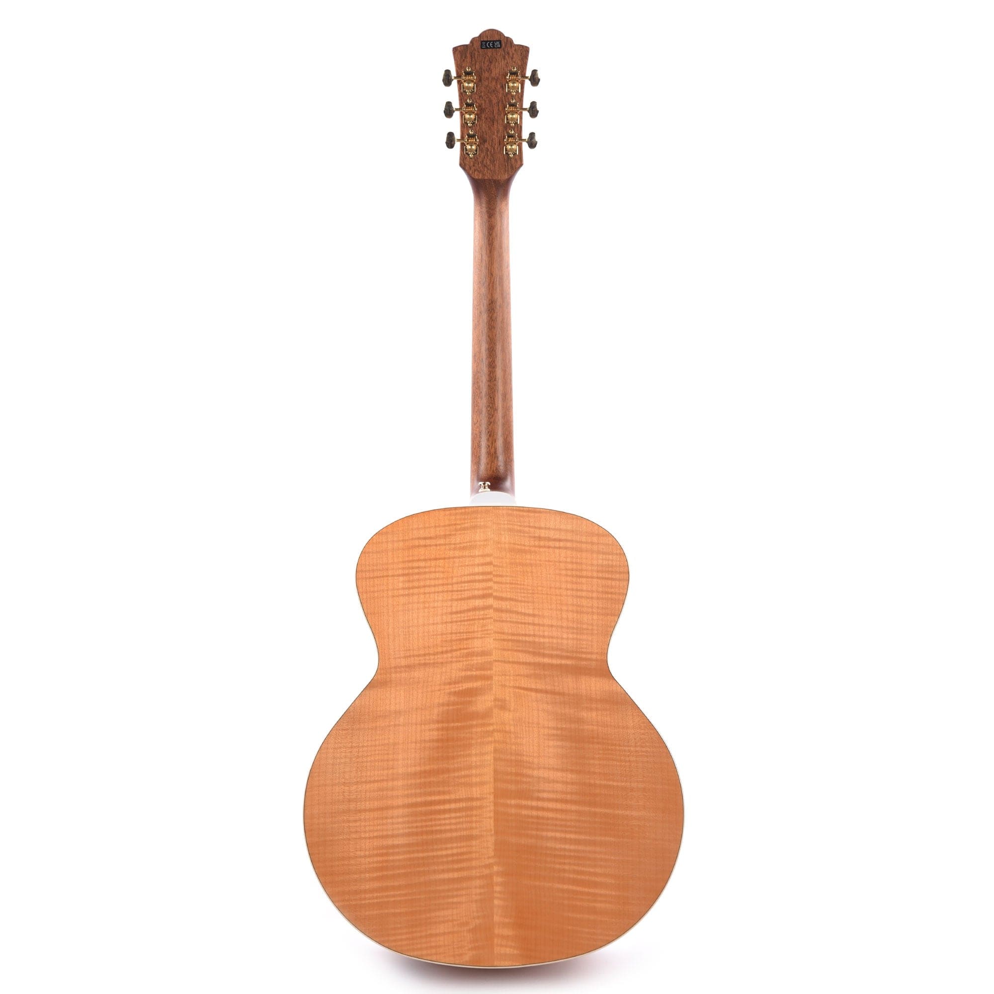 Guild F-250E Deluxe Maple Jumbo Blonde Acoustic Guitars / Jumbo