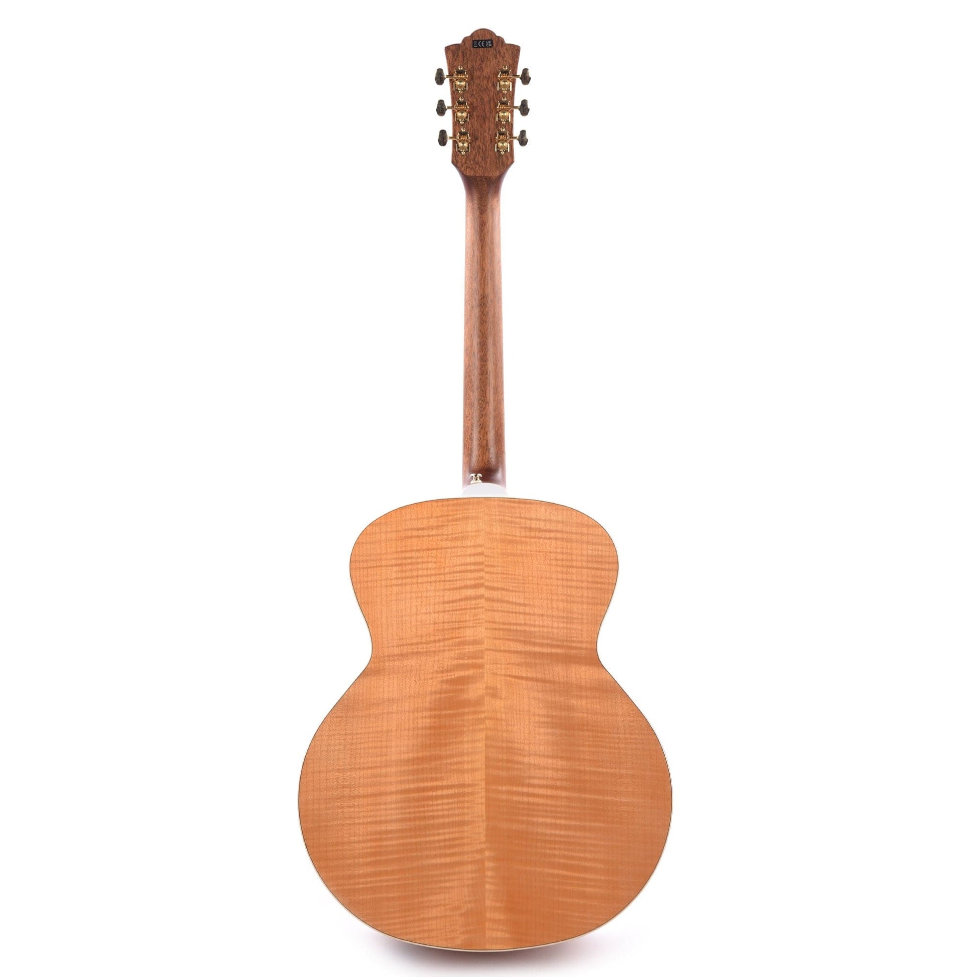 Guild F-250E Deluxe Maple Jumbo Blonde Acoustic Guitars / Jumbo